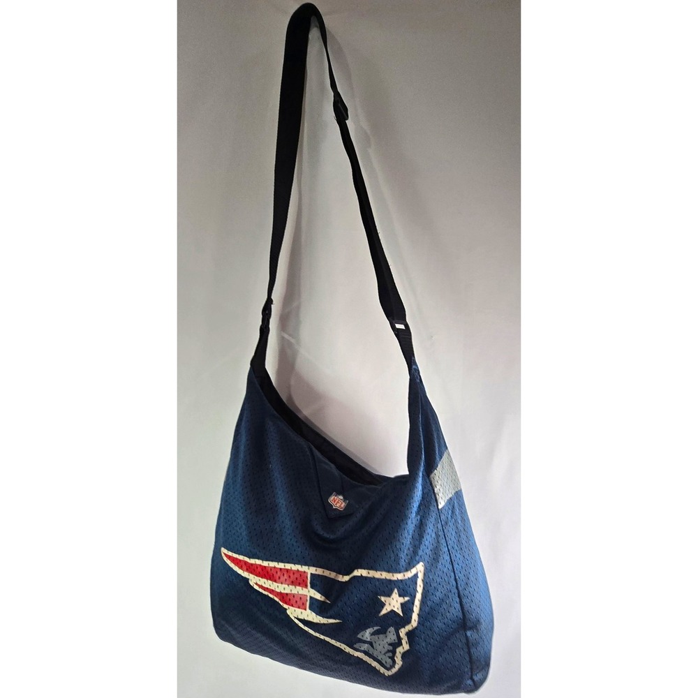 Little Earth Productions New England Patriots NFL Blue Jersey Shoulder Bag Purse